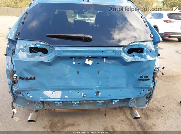 4T3E6RFV1PU138518 2023 TOYOTA RAV4 HYBRID Синий Вид спереди
