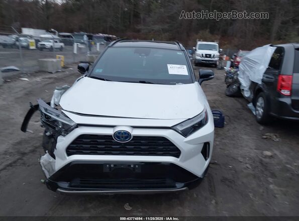 4T3E6RFV2RU140846 2024 TOYOTA RAV4 HYBRID White Widok deski rozdzielczej