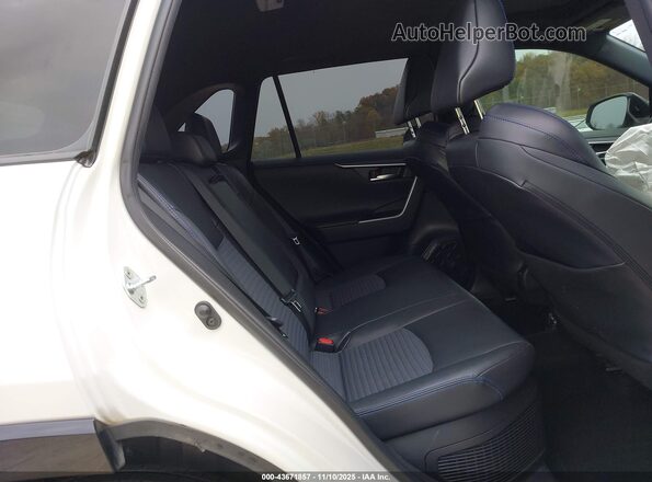 4T3E6RFV4MU047609 2021 TOYOTA RAV4 HYBRID White VIN კოდის სტიკერის ხედი