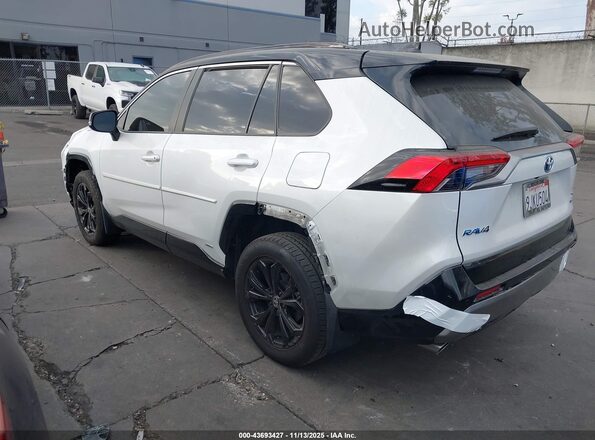 4T3E6RFV4PU139341 2023 TOYOTA RAV4 HYBRID White Rear left