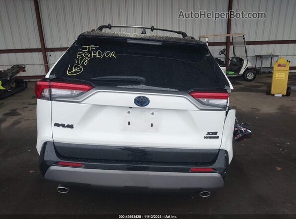 4T3E6RFV5MU063091 2021 TOYOTA RAV4 HYBRID White 