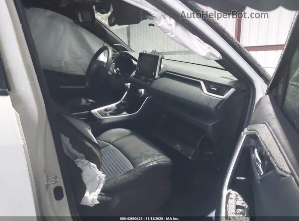 4T3E6RFV5MU063091 2021 TOYOTA RAV4 HYBRID White წინა სალონის ხედი