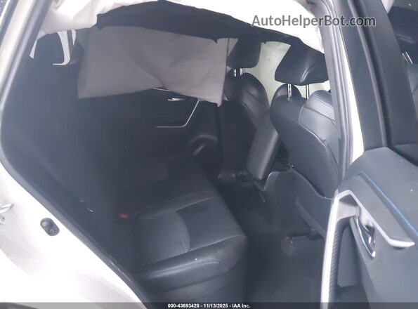4T3E6RFV5MU063091 2021 TOYOTA RAV4 HYBRID White VIN კოდის სტიკერის ხედი