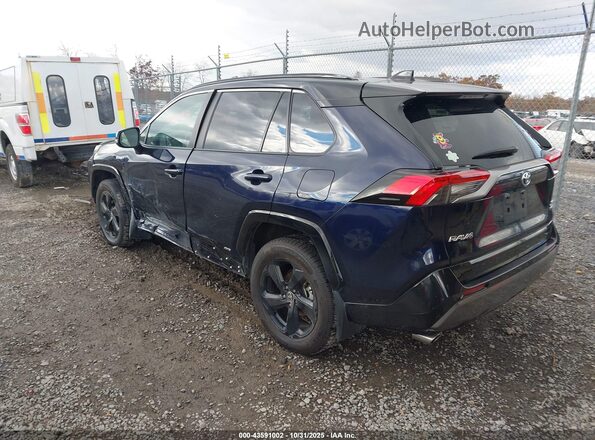 4T3E6RFV6MU056182 2021 TOYOTA RAV4 HYBRID Navy Задня ліва чверть