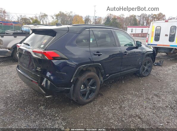 4T3E6RFV6MU056182 2021 TOYOTA RAV4 HYBRID Navy Задня права чверть