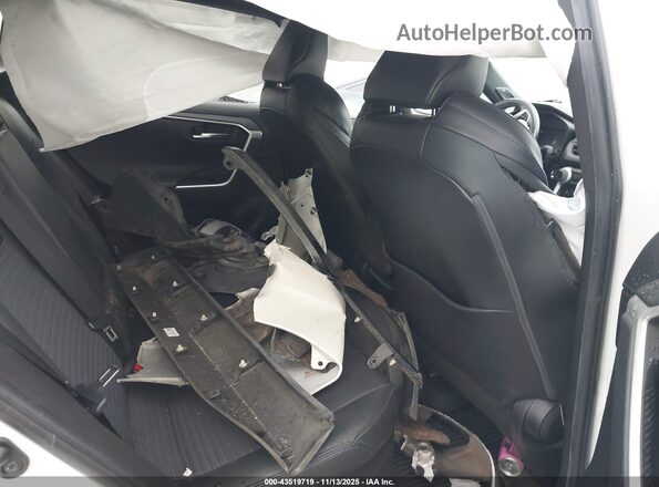 4T3E6RFV9MU027176 2021 TOYOTA RAV4 HYBRID White VIN კოდის სტიკერის ხედი