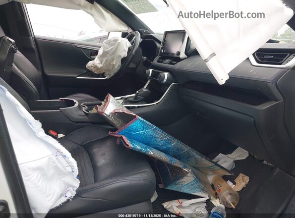 4T3E6RFV9MU027176 2021 TOYOTA RAV4 HYBRID White წინა სალონის ხედი