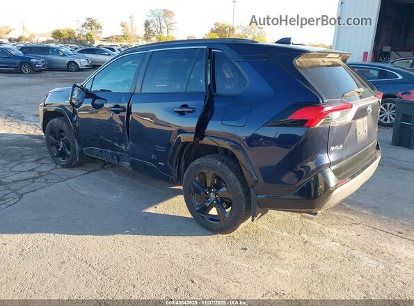 4T3E6RFV9MU027422 2021 TOYOTA RAV4 HYBRID Blue Задня ліва чверть