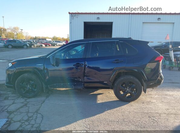 4T3E6RFV9MU027422 2021 TOYOTA RAV4 HYBRID Blue Панорамний вид салону 360°