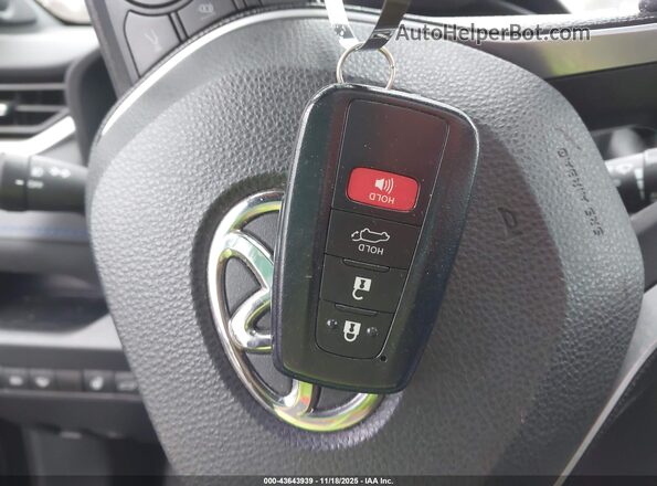 4T3E6RFV9MU027422 2021 TOYOTA RAV4 HYBRID Blue Вид панелі приладів