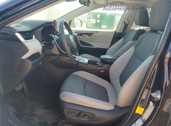 4T3RWRFV2NU056795 2022 TOYOTA LE Blue წინა სალონის ხედი
