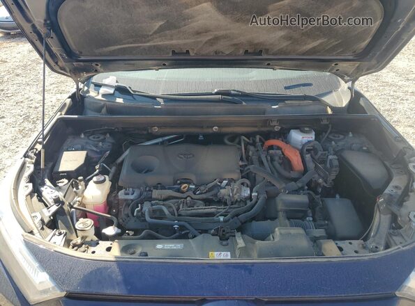 4T3RWRFV2NU056795 2022 TOYOTA LE Blue ძრავის განყოფილების ხედი