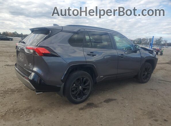 4T3T6RFV2NU083405 2022 TOYOTA RAV4 Gray Задня права чверть