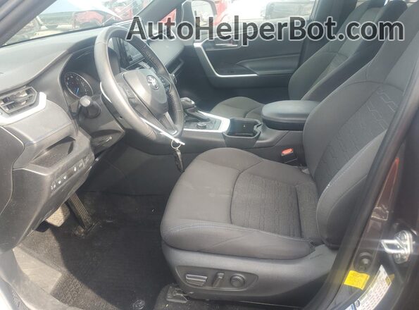 4T3T6RFV2NU083405 2022 TOYOTA RAV4 Gray Вид салону спереду