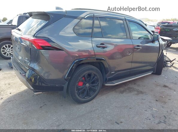 4T3T6RFV3NU072218 2022 TOYOTA RAV4 HYBRID Gray Հետևի աջ