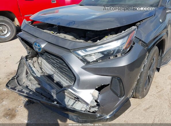 4T3T6RFV3NU072218 2022 TOYOTA RAV4 HYBRID Gray Դիմացի տեսք