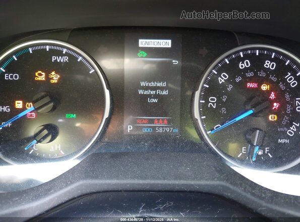 4T3T6RFV3NU072218 2022 TOYOTA RAV4 HYBRID Gray Հետևի նստատեղերի տեսք