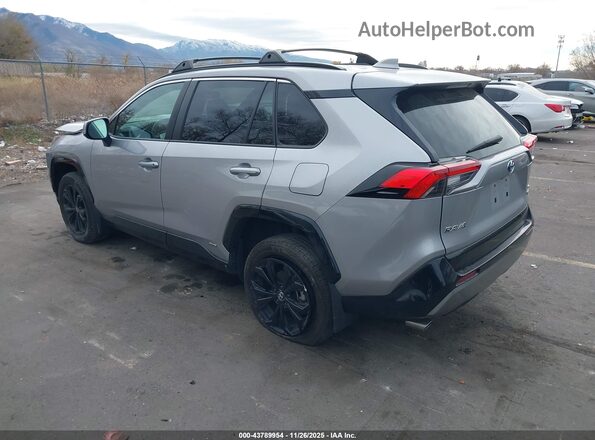 4T3T6RFV4PU131831 2023 TOYOTA RAV4 HYBRID Silver Trasero izquierdo