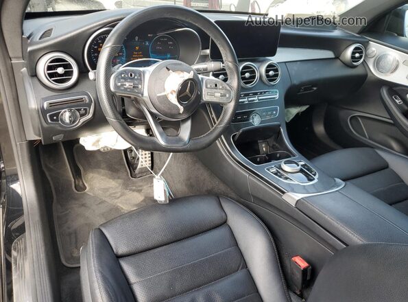 WDDWJ8DB8LF933234 2020 MERCEDES-BENZ C Black Vista del cuadro de instrumentos