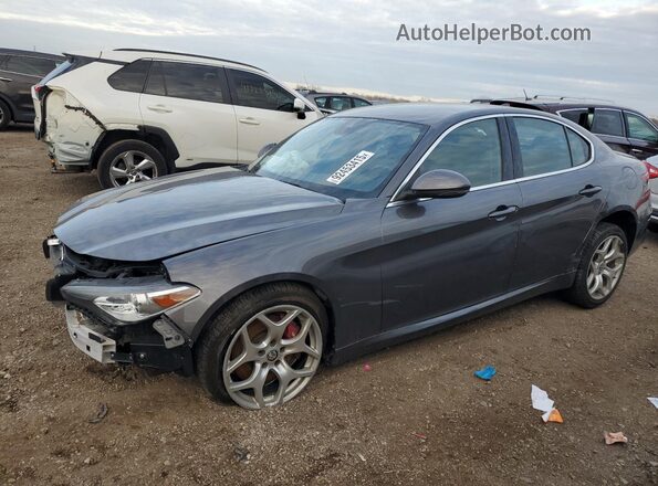 ZARFANBN1L7636683 2020 ALFA ROMEO GIULIA Gray Հետևի ձախ