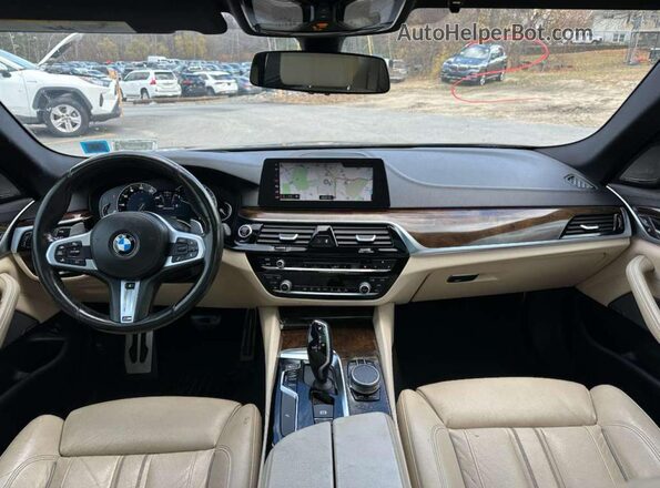 WBAJB9C56JB050169 2018 BMW M5 Black უკანა სავარძლების ხედი