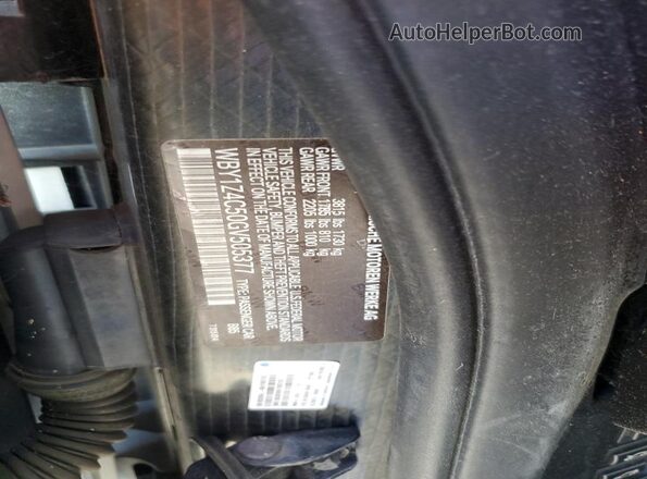 WBY1Z4C50GV505377 2016 BMW I SERIES Белый 