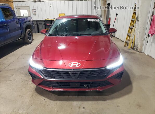 KMHLS4DG3RU787579 2024 HYUNDAI ELANTRA Burgundy Front view
