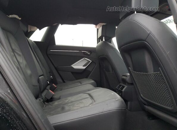 WA1DECF32R1056741 2024 AUDI Q3 Black ძრავის განყოფილების ხედი