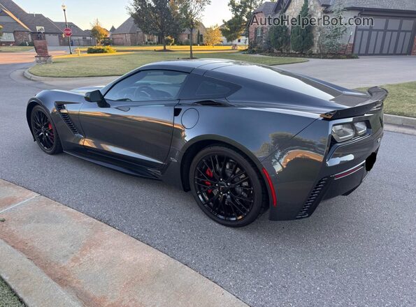 1G1YS2D66H5602836 2017 CHEVROLET CORVETTE Gray 