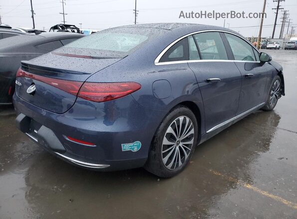 W1KEG2BB0RF056984 2024 MERCEDES-BENZ EQE Синий Передняя правая четверть