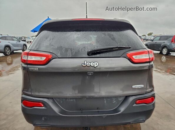 1C4PJLCB0HW586847 2017 JEEP GRAND CHER Серый Вид салона спереди