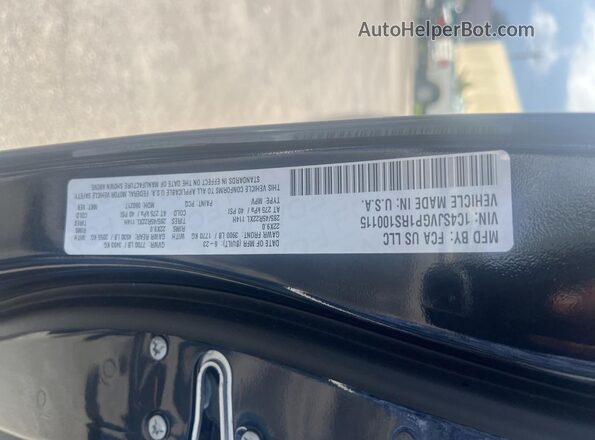 1C4SJVGP1RS100115 2024 JEEP GRAND Синий Вид задней части салона