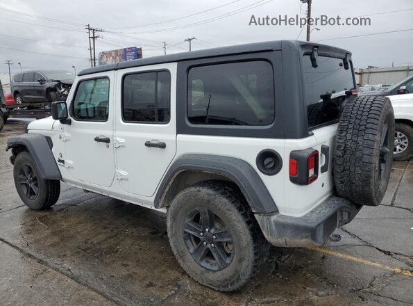 1C4HJXDN1LW123466 2020 JEEP WRANGLER White Trasero derecho