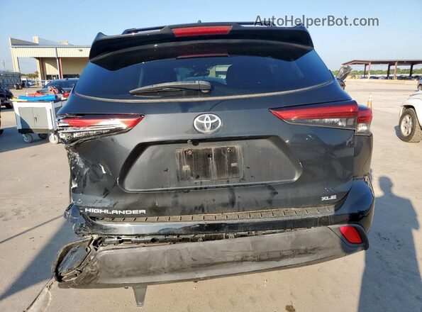 5TDGZRAH6NS539434 2022 TOYOTA LE Black 