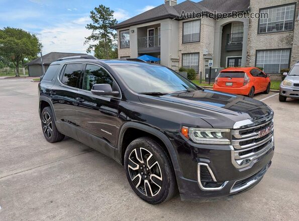 1GKKNMLSXLZ120665 2020 GMC ACADIA Black Tył lewy