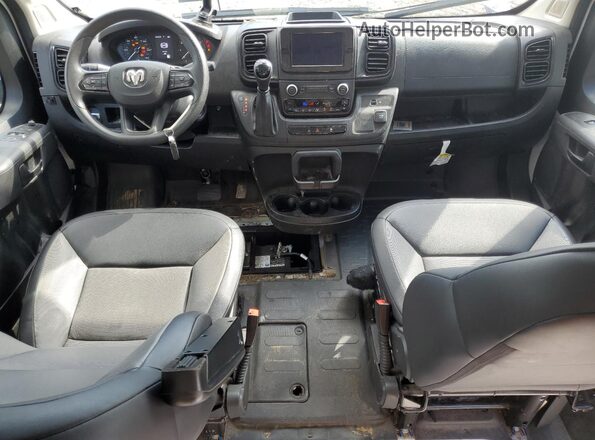 3C6MRVHG7SE517898 2025 RAM PROMASTER White Вид щитка приладів