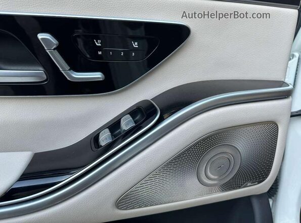 W1K6G7GB2NA156358 2022 MERCEDES-BENZ S Белый Вид наклейки с VIN-кодом
