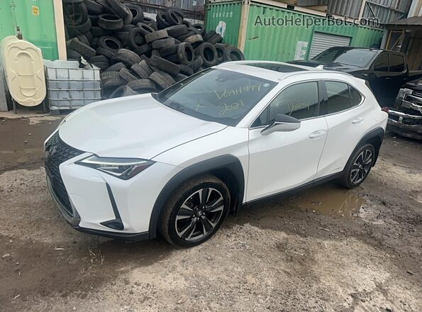 JTHP9JBH0M2048569 2021 LEXUS UX 250H Белый Задняя правая четверть