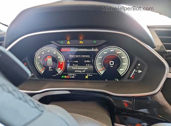 WA1EECF36N1138521 2022 AUDI Q3 White Widok tylnych siedzeń