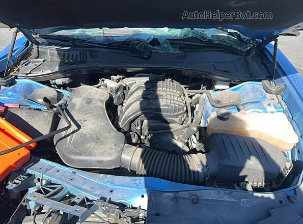 2C3CDXBG5PH608496 2023 DODGE CHARGER Blue Widok deski rozdzielczej