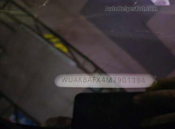WUAKBAFX4M7901384 2021 AUDI R8 Black Vista interior trasera