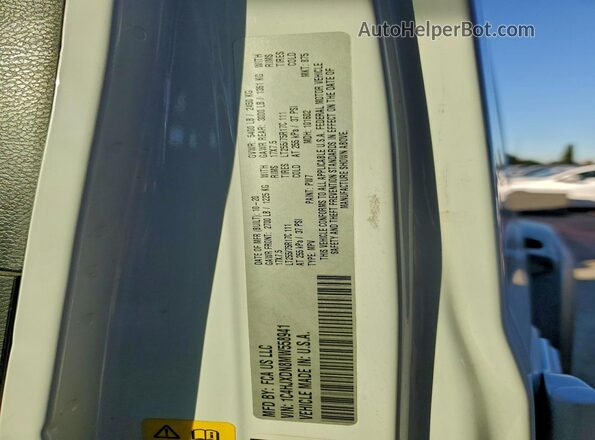 1C4HJXDN8MW558941 2021 JEEP WRANGLER White 360 interior view