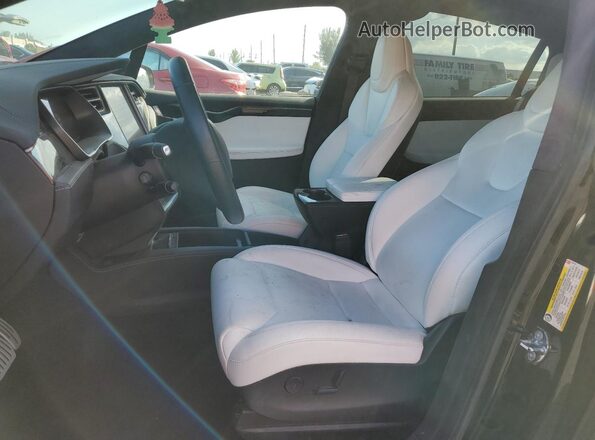 5YJXCDE43KF186128 2019 TESLA MODEL X Black 