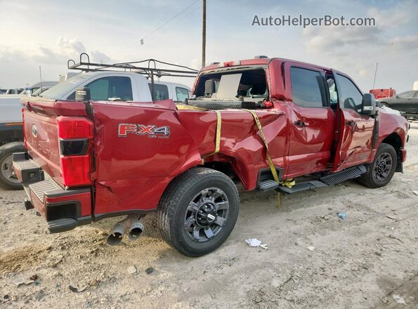 1FT8W2BT9RED75745 2024 FORD F250 Красный Передняя правая четверть