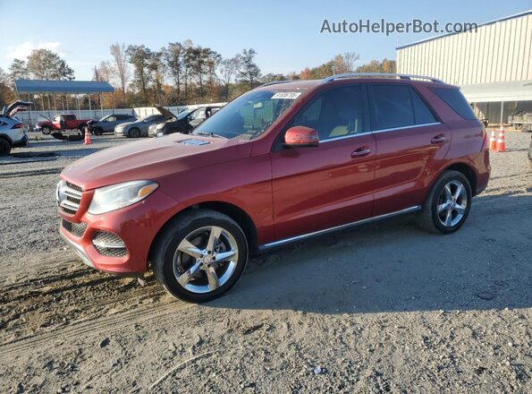 4JGDA5JB4GA734796 2016 MERCEDES-BENZ GLE-CLASS Red 