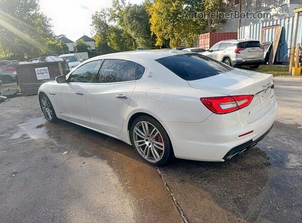 ZAM56RPS0H1236696 2017 MASERATI QUATTROPOR White Delantero derecho