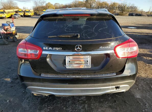 WDCTG4GB0HJ352356 2017 MERCEDES-BENZ GLA Black Widok wnętrza z przodu