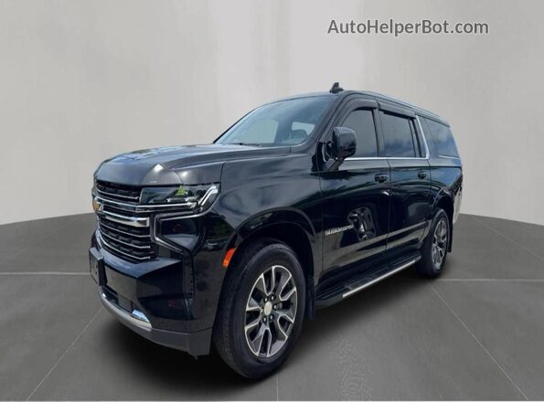 1GNSKCKD8NR102970 2022 CHEVROLET SUBURBAN Black Задня права чверть