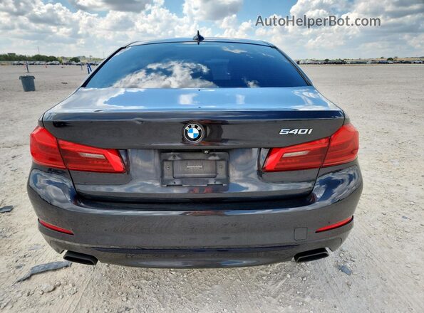 WBAJS1C03LWW73380 2020 BMW 5 SERIES Black Սալոնի դիմացի տեսք