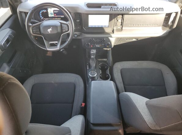 1FMDE5BH3NLB16572 2022 FORD BRONCO Белый Вид щитка приборов